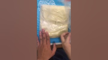 Tugas video ujian praktikum mata kuliah pastry and bakery kelompok 2 pembuatan puff pastry.