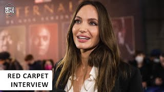 Angelina Jolie Interview - Marvels' Eternals UK Premiere
