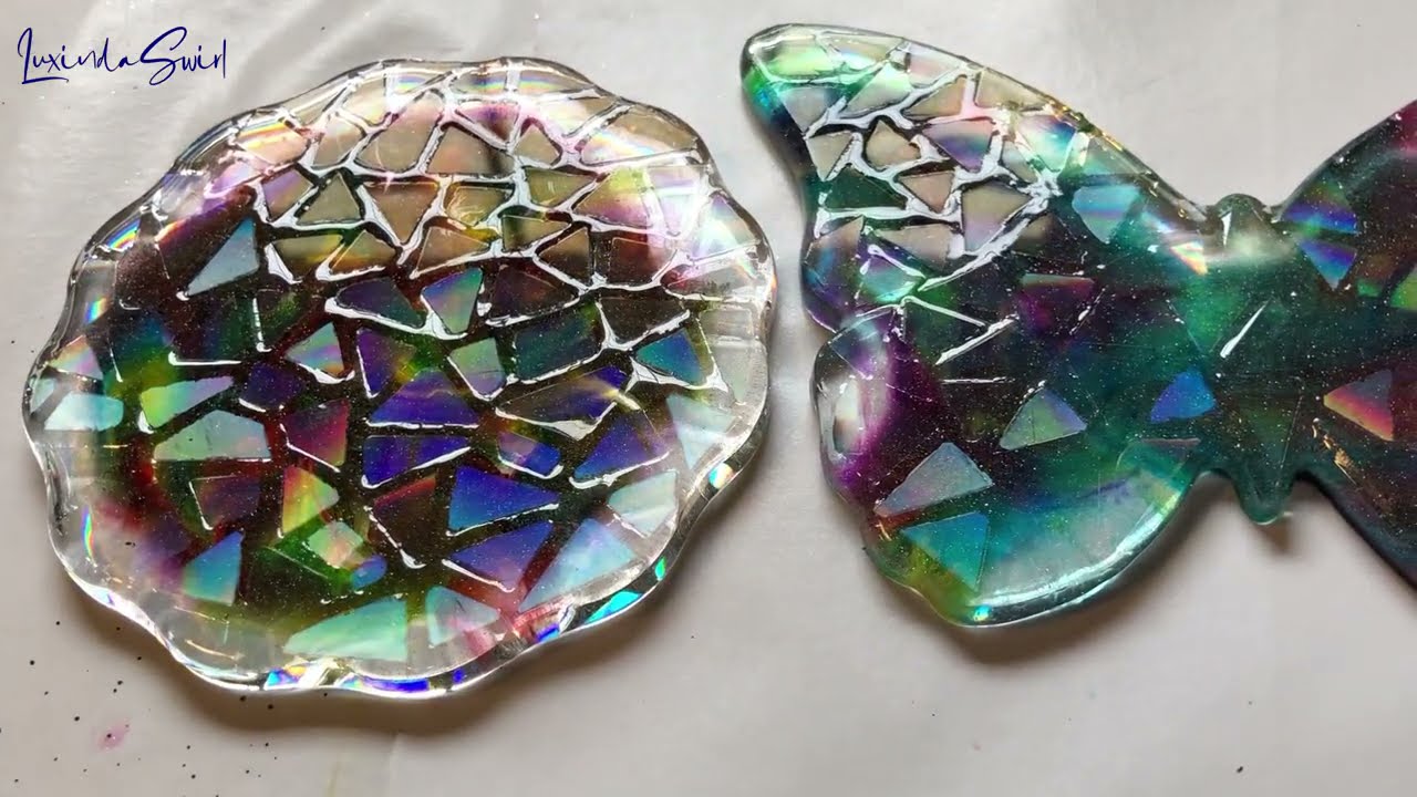 Holographic Silicone Molds that Make Holographic Resin Pieces -- It's Holo  Everything! Let's Pour! 