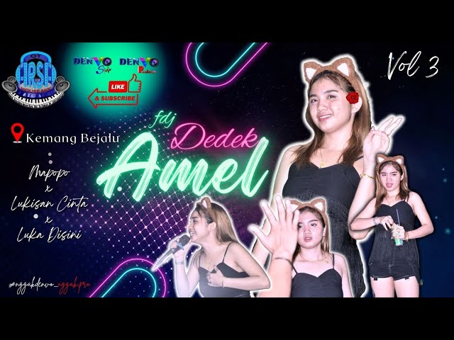 MANTAPP.! FDJ DEDEK AMEL SEMANGAT SEKALI MENYAPA MASSA.... | OT ARSA HOUSE MIX LIVE KEMANG BEJALU #3 class=