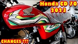 Honda CD 70 2023 Model  Detailed Review ｜Sound New Changes ｜Price Faults And Specs by Sohaib Reviews 8,335 views 1 year ago 9 minutes, 32 seconds