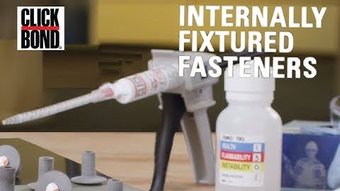 Click Bond - Installation of Internally Fixtured Fasteners