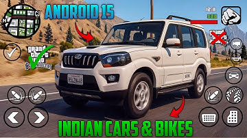 Indian Cars & Bikes Saadox Version Modpack - Gta san Android - Support upto Android 15 🔥🤯