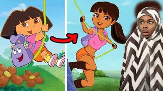 Amazing Cartoon Character Glow Up Transformations.. (WTF)