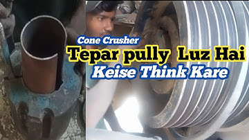 Tepar pully Luz Cone Crusher