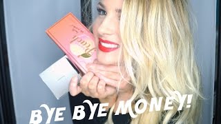 BYE BYE MONEY MAKE UP HAUL! | lusterings