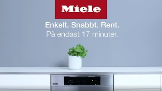 Ren disk på endast 17 min med Miele ProfiLine | Miele Professional