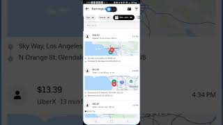 How much money I made driving for Uber in Los Angeles on 06/12/ 23 in about 8-10 hours.