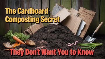 The Cardboard Composting SECRET They Don
