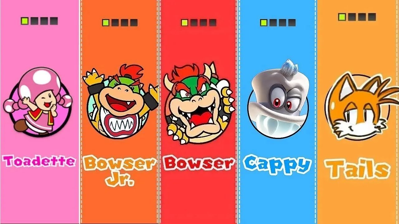 Super Mario 3D World + あつまれ どうぶつの森 8 NEW Characters in Super Mario 3D World + Bowser's Fury! - YouTube