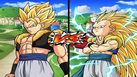 Super Gogeta VS Gotenks SSj3 *Red Potara* | Dragon Ball Z Budokai Tenkaichi 3