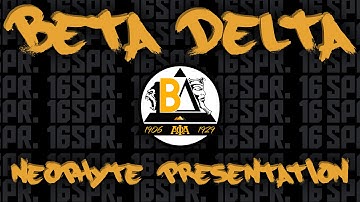 SCSU Alpha Phi Alpha // Beta Delta Chapter Spr. 16 Probate - MyStateProductions