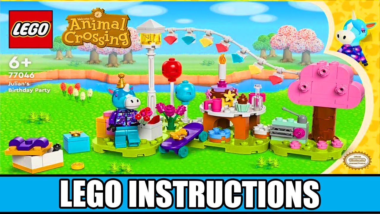 Animal Crossing - Julian's Birthday Party LEGO instructions