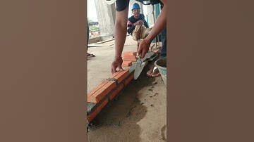 Construction tips | Amazing brick laying  #construction #shorts #asmr #bricklaying #amazing #tips