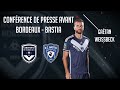 La conférence de presse avant Bordeaux-Bastia