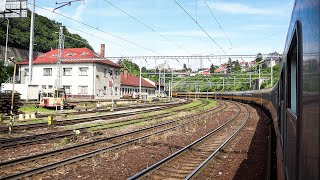 From Bratislava to border with Czechia| Slovakia from train 🇸🇰