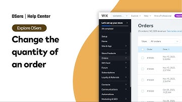 Explore DSers - Change the quantity of an order - Wix - DSers