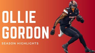 Ollie Gordon II || FBS Leading Rusher || 2023 Season Highlights