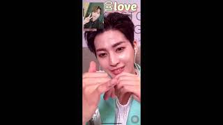210703 케이팝스토어 업텐션 단체영통팬싸 고결 ㅎㅎㅎ #케이팝스토어 #업텐션 #고결 #고민수