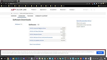 CP210x Driver Install