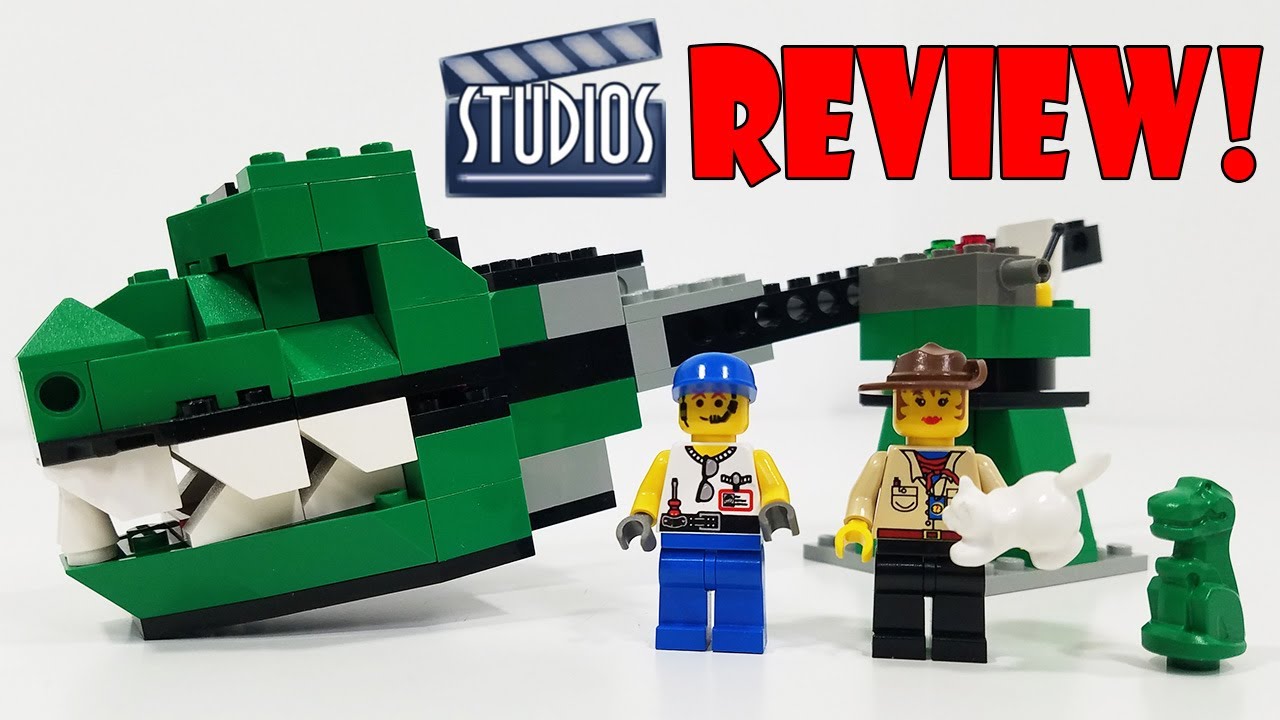 LEGO Studios Review: 1354 Dino Head Attack (2001 Set)
