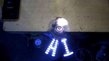 How to make POV Display using arduino nano