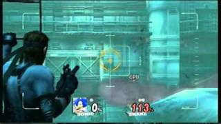 SSBB - Sonic The Hedgehog Vs. Solid Snake