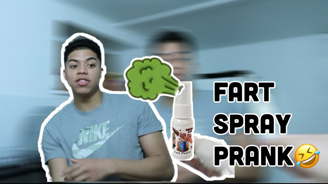 FART SPRAY PRANK ON BOYFRIEND *HILARIOUS* YouTube