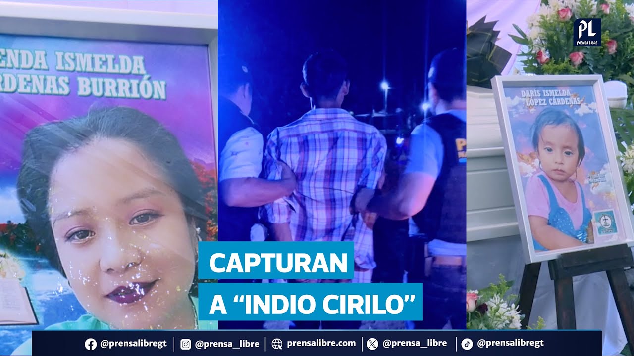 Indicios clave llevaron a capturar a “Indio Cirilo” por el crimen de madre e hija en Escuintla