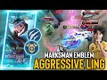 Ling marksman emblem  aggressive gameplay