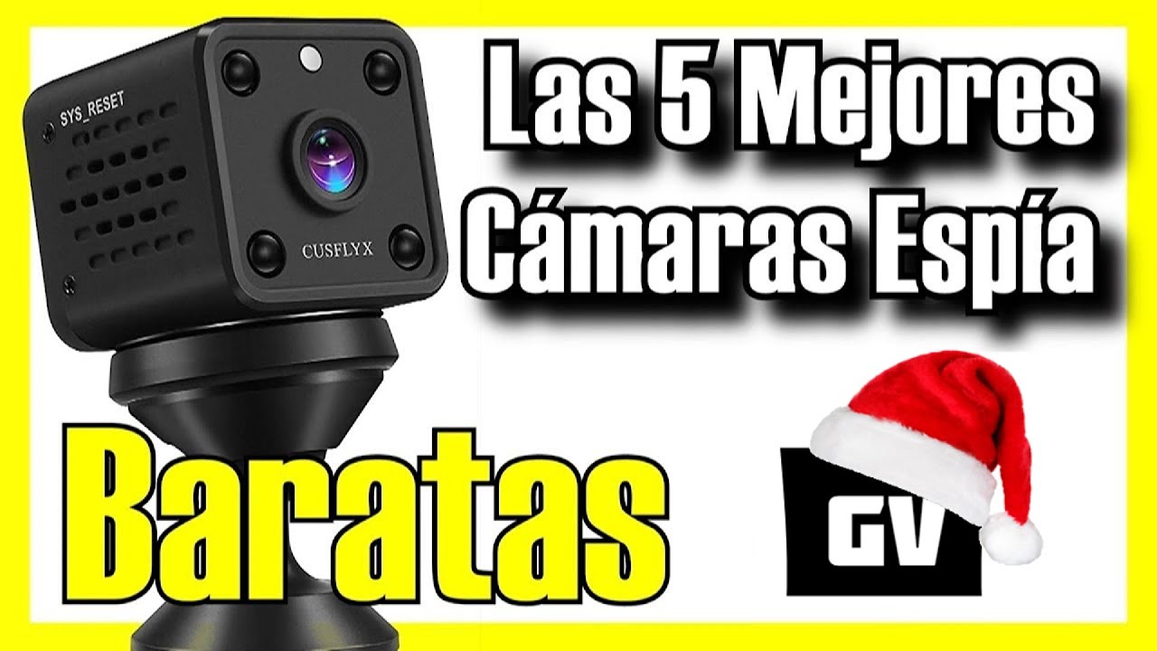 📷 5 MEJORES Cámaras Espías Amazon ✓ [Calidad/Precio] Wifi / Camufladas / 24 horas - YouTube