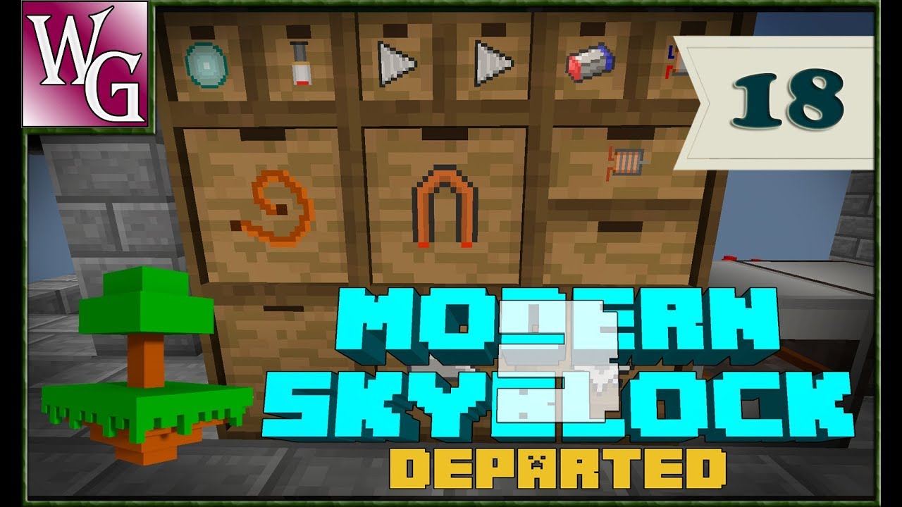 Modern skyblock 3 departed - Tempering - закалка?! №18 - YouTube