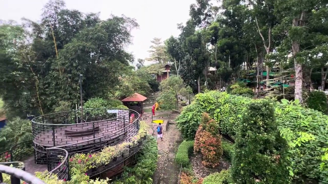 Garden at Puerto Princesa Palawan Baker area 