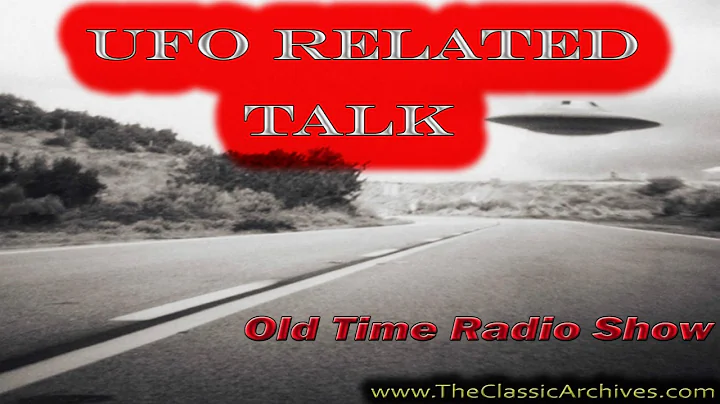 UFO Related Talk, Old Time Radio Show, 1955  Morri...