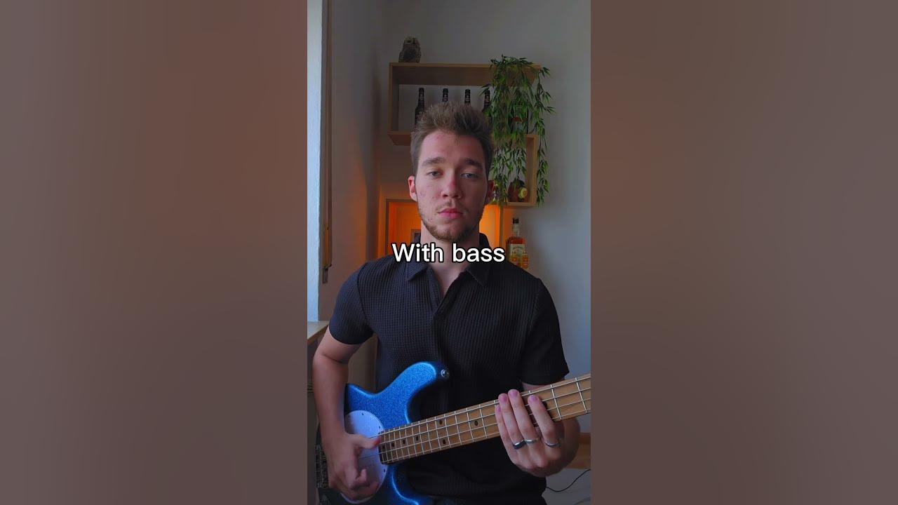 With bass vs No bass #bass