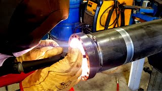 Machining & Welding Road Milling Machine Hydraulic Cylinder barrel | TIG & MIG