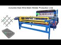 Concrete Slab Wire Mesh Welder Production Line #reinforcing #wiremeshwelder #concreteslabmeshmachine