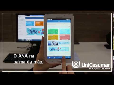 O AVA na palma da mão | APP Unicesumar