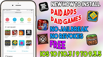 New Install Paid Apps / Games Free (NO REVOKES) (NO JAILBREAK) iOS 10/10.3/9 On iPhone/iPod/iPad