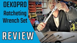 High quality ratcheting wrenches - Review of DEKOPRO Wrench Set