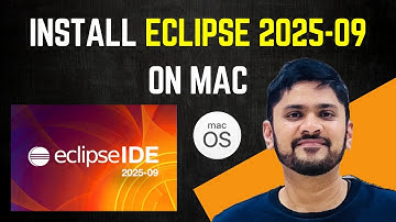 How to install Eclipse IDE 2025-09 on Mac/ MacOS | Complete Installation | Amit Thinks