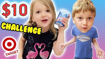 $10 TARGET SHOPPING CHALLENGE!! 🌷🎁👍