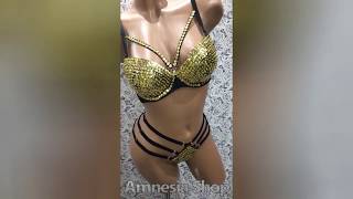 Womens Y Set In Sequins