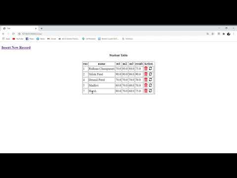 Student Table Data Insert , Update , Delete With Pycharm