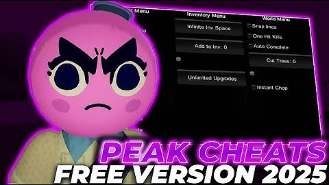 Best PEAK Cheats 2025 | Free Download + Safe Install | ESP, Aimbot, No Ban