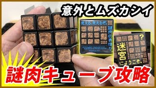 日清【謎肉キューブ】謎肉(なぞにっく)キューブ攻略してみた！[ルービックキューブ]属性：光