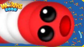 "WormZone.io 001: Attacking Mode Masterclass - Epic Snake game 2025!" screenshot 4