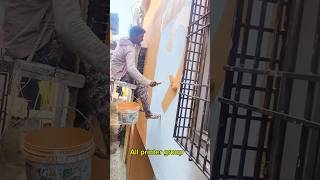 Wallpainting Perfail#wallputtykaisekare​ #ceilingdesign​ #homedesign​ #homedecor​ #trendingsho