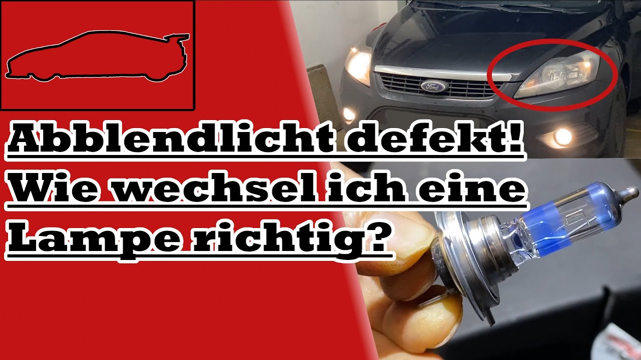 Abblendlicht Defekt Wie Wechsel Ich Eine Lampe Richtig Ford Focus MK2 getriebe-ausbauen-und-kupplung-wechseln-teil-1-skoda-octavia