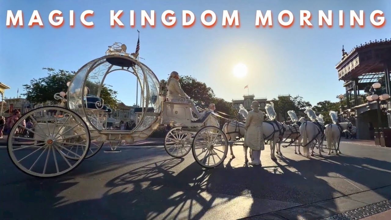 🔴 LIVE: Morning —  Disney World Walk & Shows + rides | Day 240